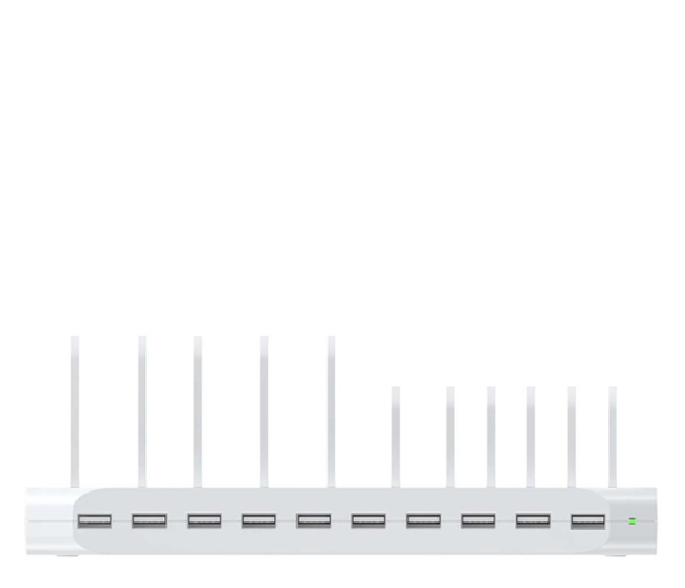 UNITEK Stacja ładująca 10xUSB 2.4A 60W Y-2190D01-EU - 1295135 - zdjęcie 3